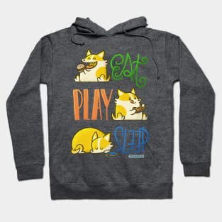 A Corgi's Day Hoodie